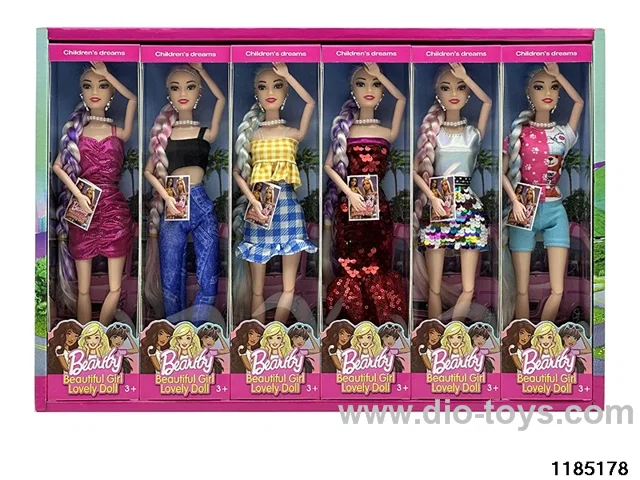 11.5 inch 11 joint Barbie set