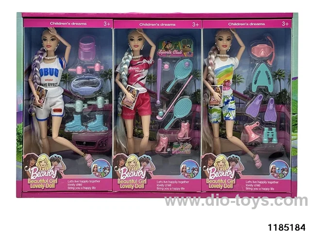 11.5 inch 11 joint Barbie set