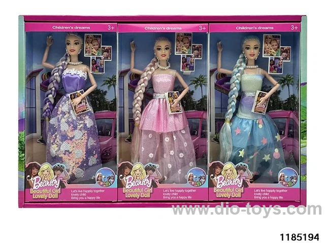 11.5 inch 9 joint Barbie set