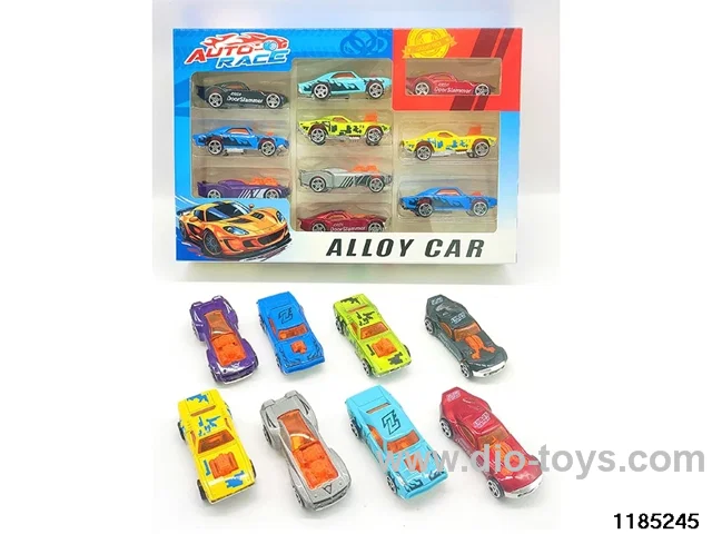 Alloy Sliding Car 10pcs