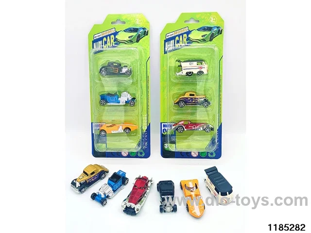 1：64 Alloy Sliding Car 3pcs