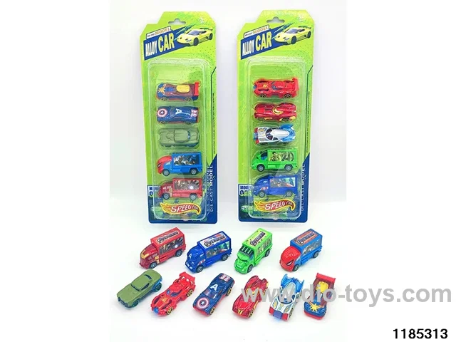 Alloy Slide + Pull back Car