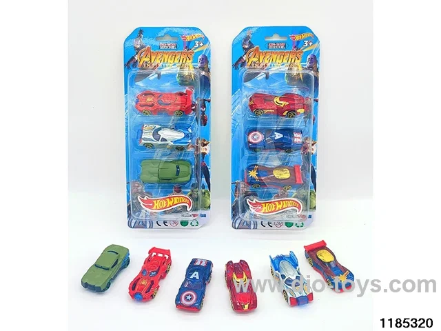 7.5cm Alloy Sliding Car 4pcs