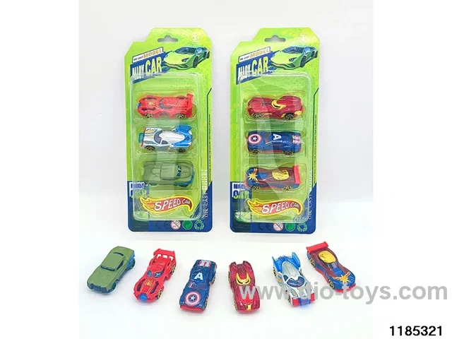 7.5cm Alloy Sliding Car 4pcs