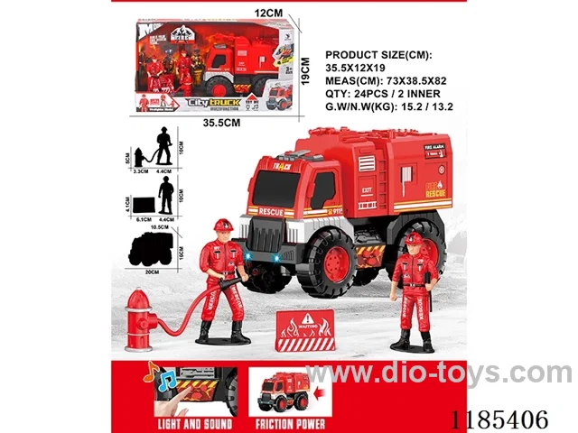 Inertia Vehicle Scene Set (includes 3*AG13)