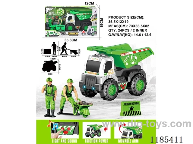 Inertia Vehicle Scene Set (includes 3*AG13)