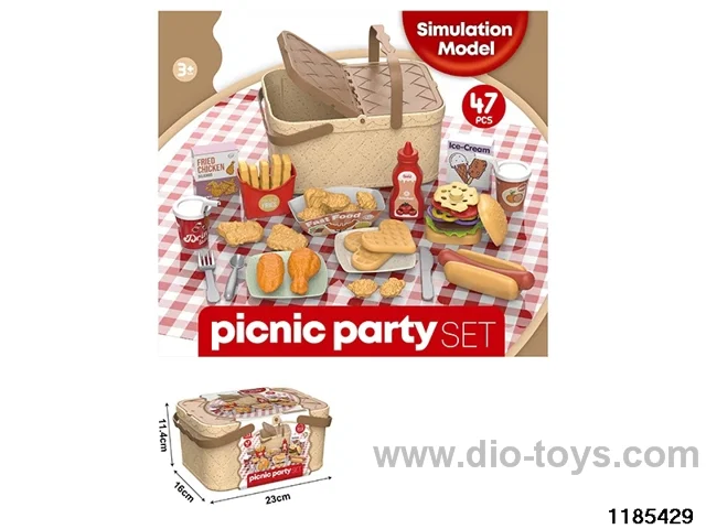 Picnic Basket Burger Set