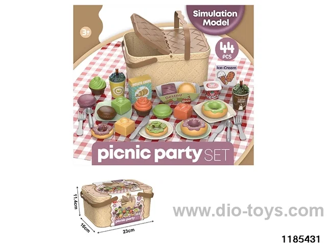 Picnic Basket Dessert Set