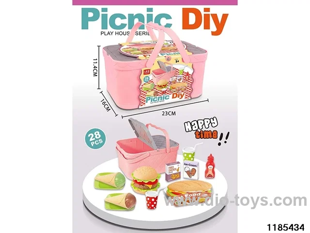 Picnic Basket Burger Set