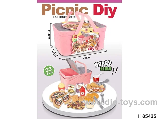 Picnic Basket Pizza Set