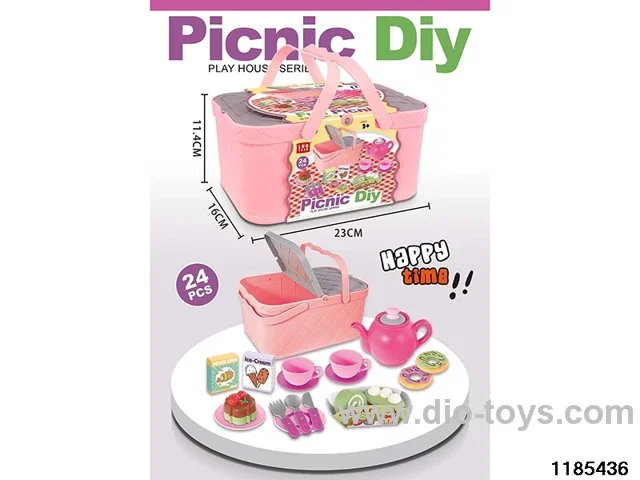Picnic Basket Afternoon Tea Dessert Set