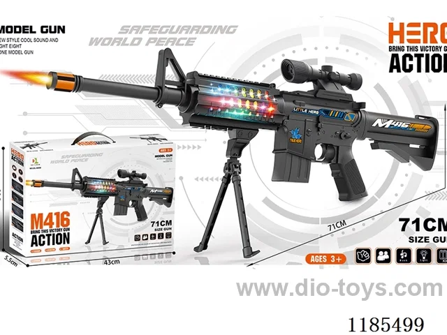 M416 Electric Sonic Voice Gun w/ Simulated 6x Scope