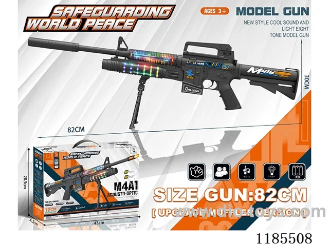 Upgraded M4A1 Carbine-Electric Flashback + Muffler
