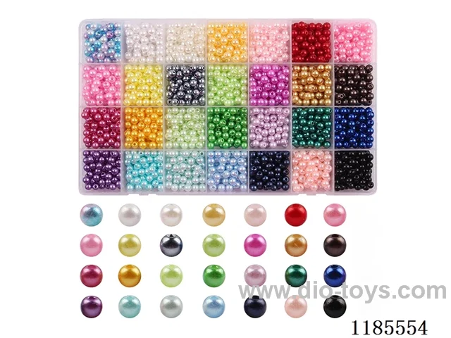 DIY Jewelry Set(6cm pearl + thread (28pcs))