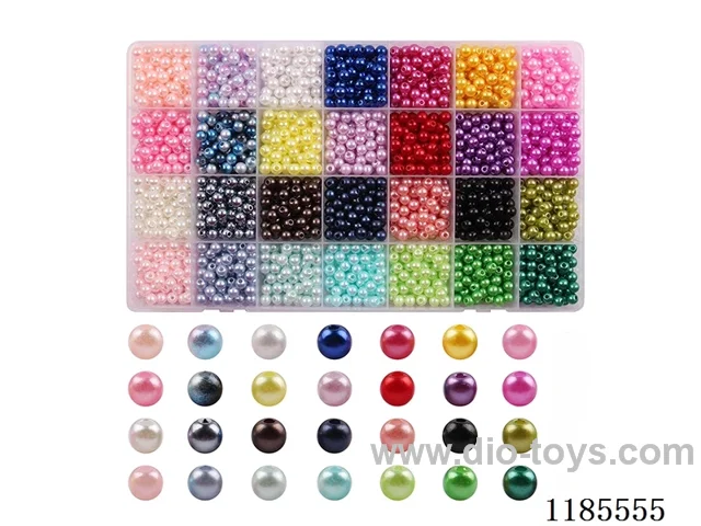 DIY Jewelry Set(6cl pearl + thread (28gr))