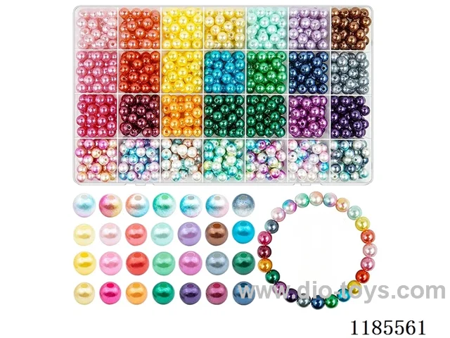 DIY Jewelry Set(8cm pearl + thread (28pcs))