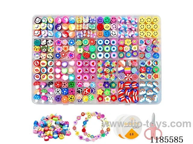 DIY Jewelry Set(Soft Ceramic + Scissors Thread (24 Gauge))