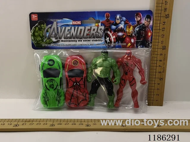 Avengers pull back car set