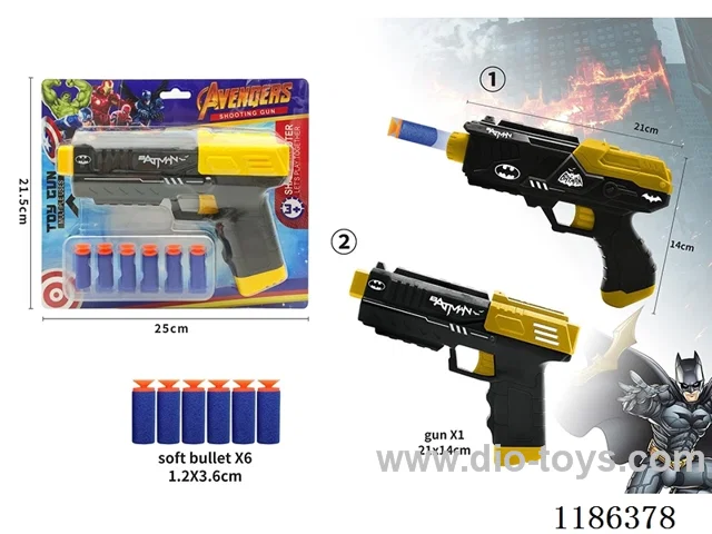 soft bullet gun set 2 mixed