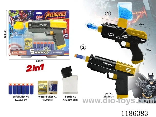 soft bullet gun set 2 mixed