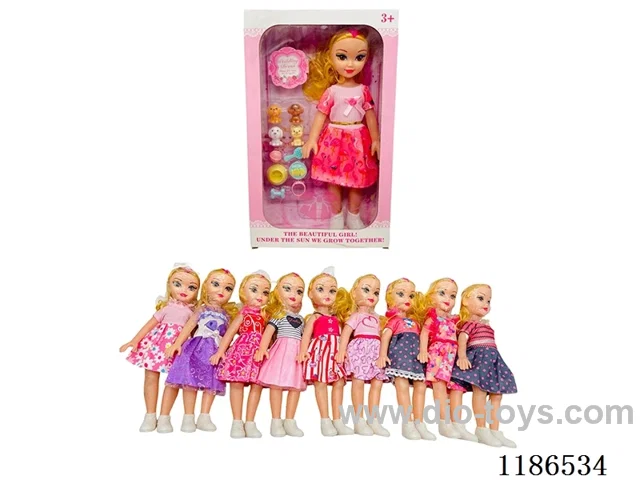 14 inch Empty body doll with IC multicolor mixing