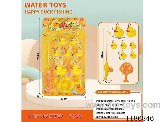 9PCS fishing toys