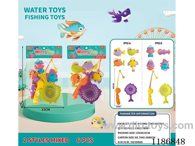 12PCS fishing toys
