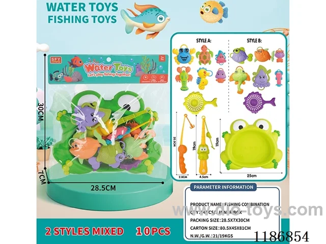 10PCS fishing toys