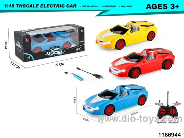 1:18 4ch RC car with light