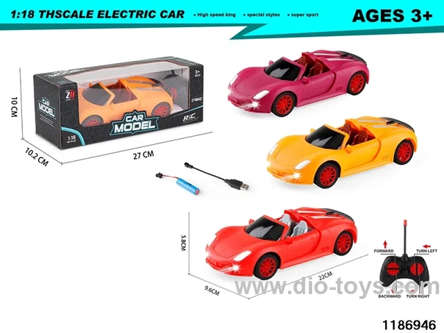 1:18 4ch RC car with light