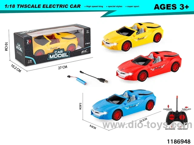 1:18 4ch RC car with light