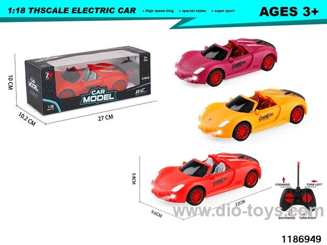 1:18 4ch RC car with light