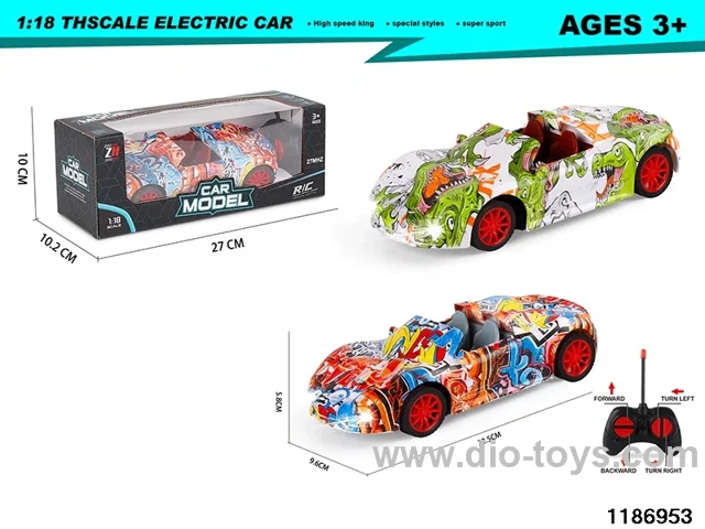 1:18 4ch RC car with light