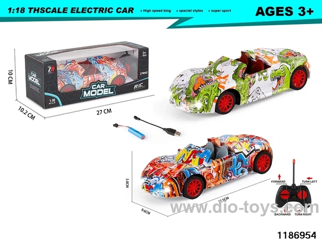 1:18 4ch RC car with light