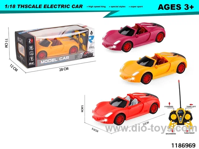 1:18 4ch RC car with light