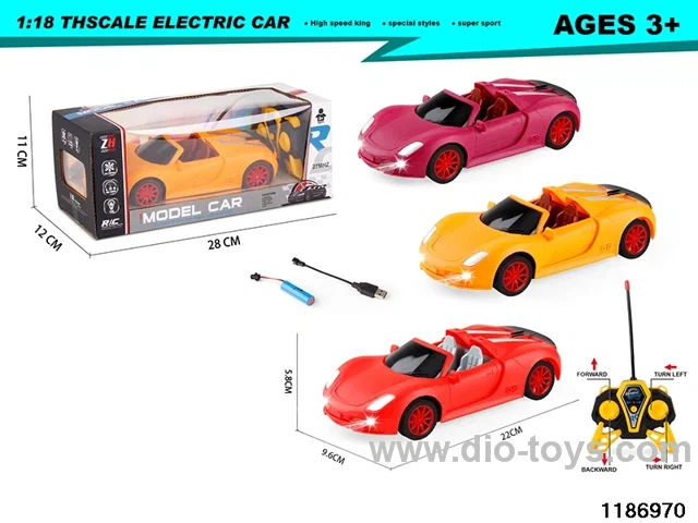 1:18 4ch RC car with light