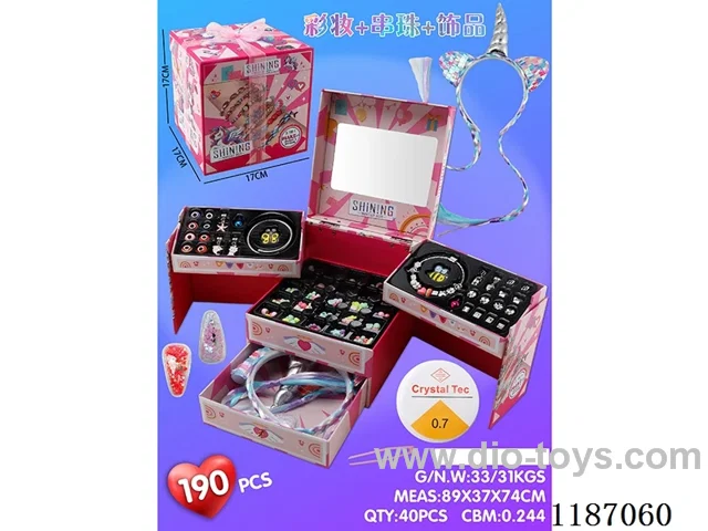 Beaded jewelry set