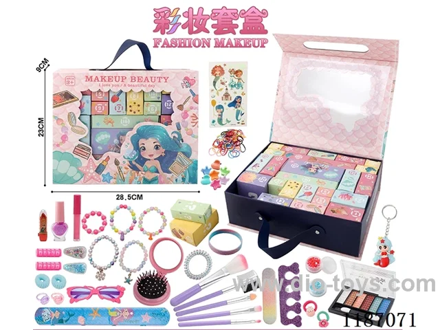 Makeup jewelry beaded set box