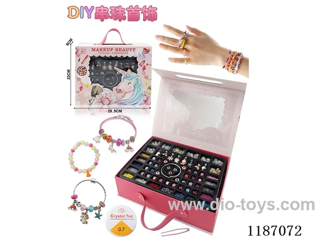 Hand beaded jewelry gift box