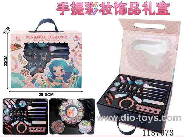 Makeup jewelry beaded set box