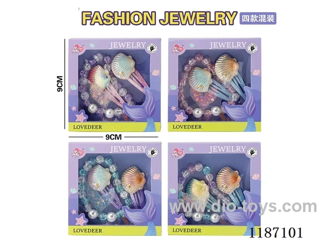 Beauty fish Princess hand decoration four mixed
