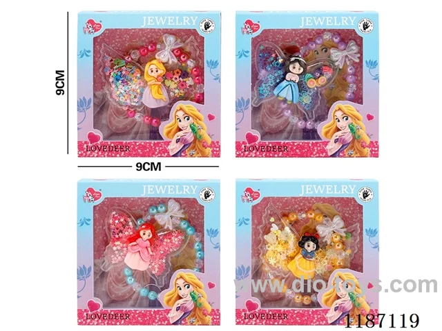 Princess hand jewelry four mixed
