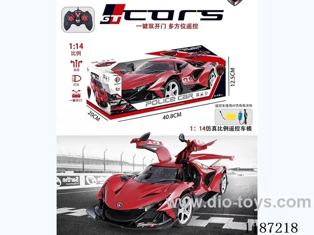 1：14 5ch rc car with light included battery