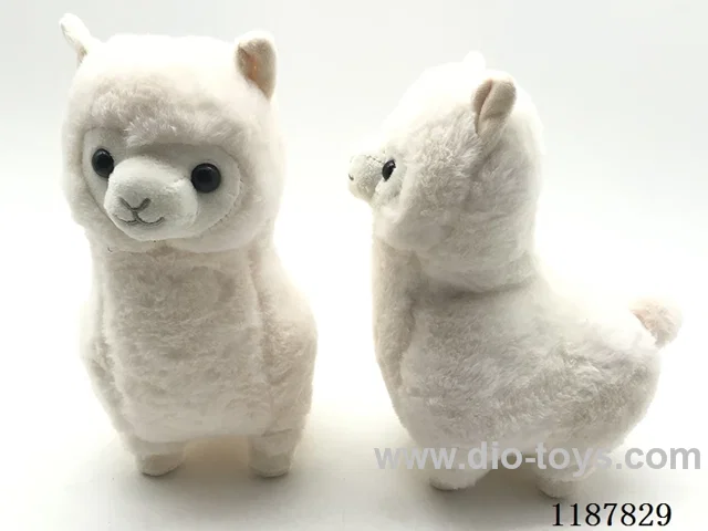White Plush Baby Alpaca