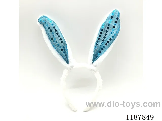Plush Rabbit Ears 1pc 1pk