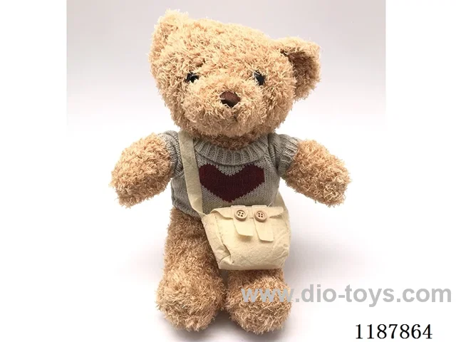 Seaweed plush backpack bear