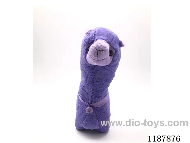 30cm tall purple alpaca
