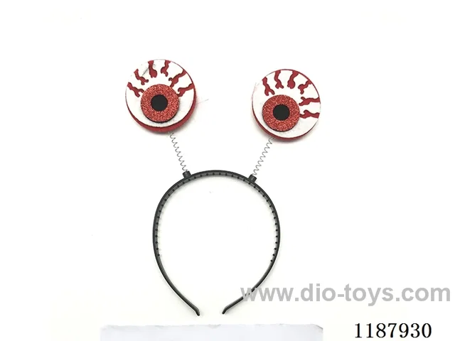 Non-woven eyeball headdress