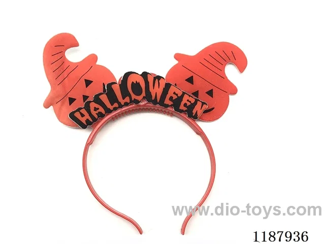 Electric flash pumpkin headdress