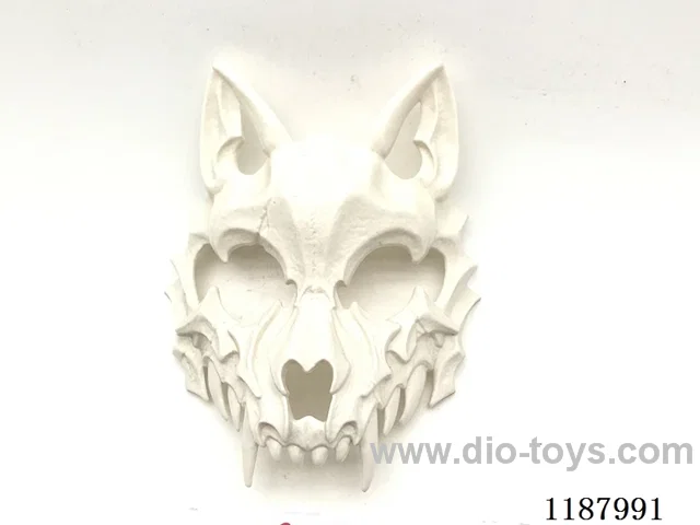 Skeleton Wolf Head Mask